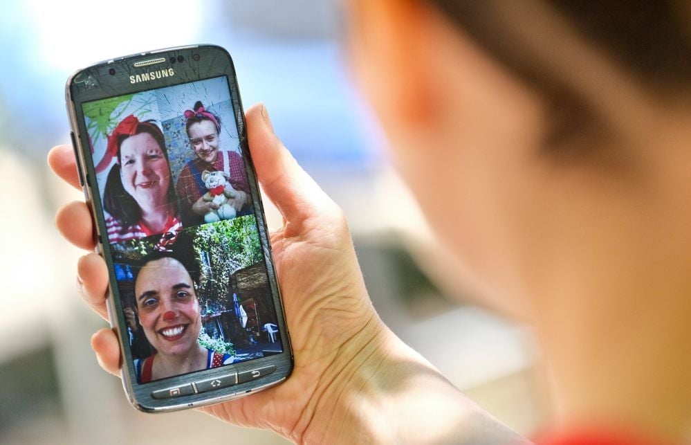 Jetzt gibt es Spaß per Video-Chat.