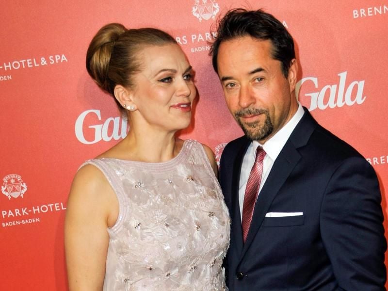 Anna Loos und Jan Josef Liefers 2015 in Baden-Baden. Foto: Breuel-Bild