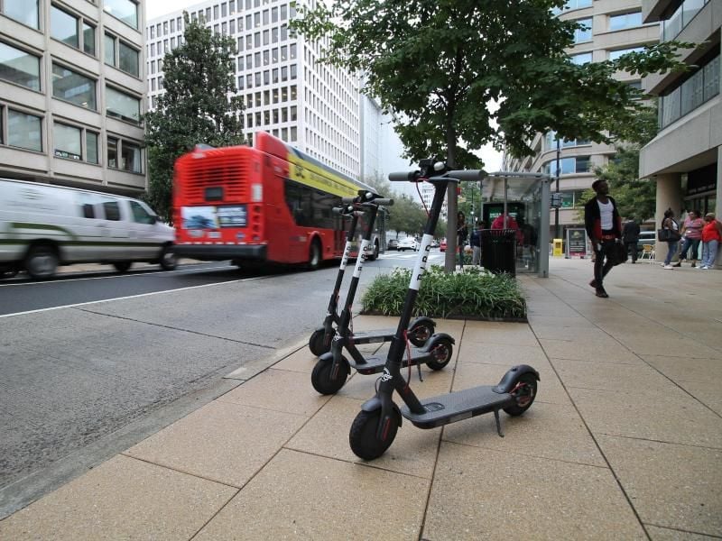 E-Scooter prägen in amerikanischen Großstädten schon das Stadtbild. In Deutschland sollen die Tretroller auch bald erlaubt werden. Foto: Magdalena Tröndle