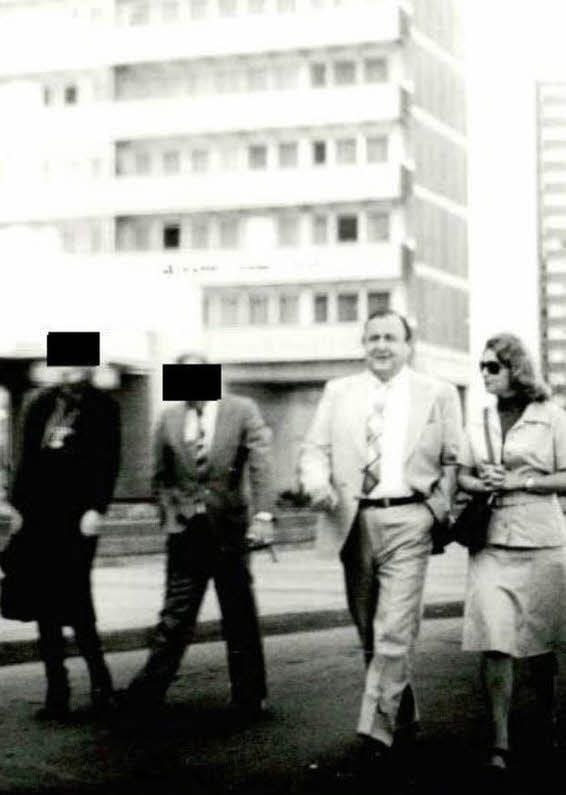 Genscher 1976 in Halle
