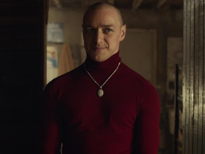 James McAvoy als Kevin in einer Szene aus dem Film „Split”. Foto: Universal Pictures