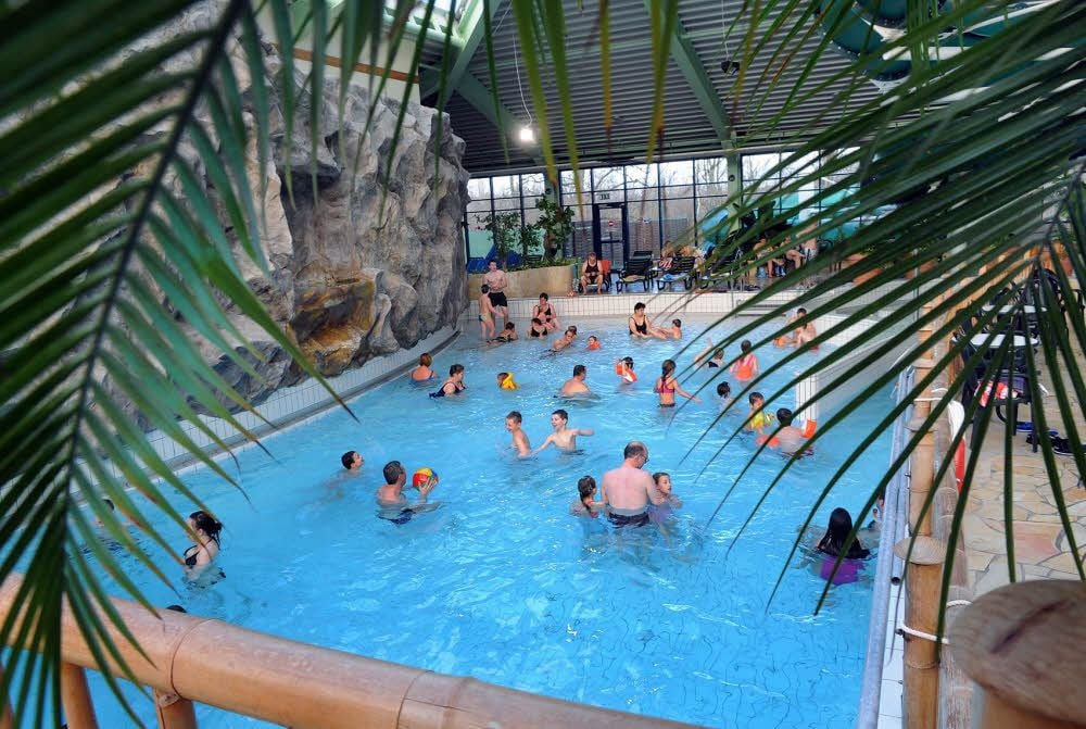 Das Wellenbecken der Köthener Badewelt