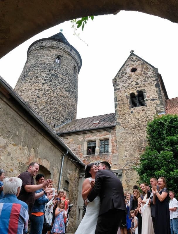 Romy und Philipp Scharf trauen sich was.