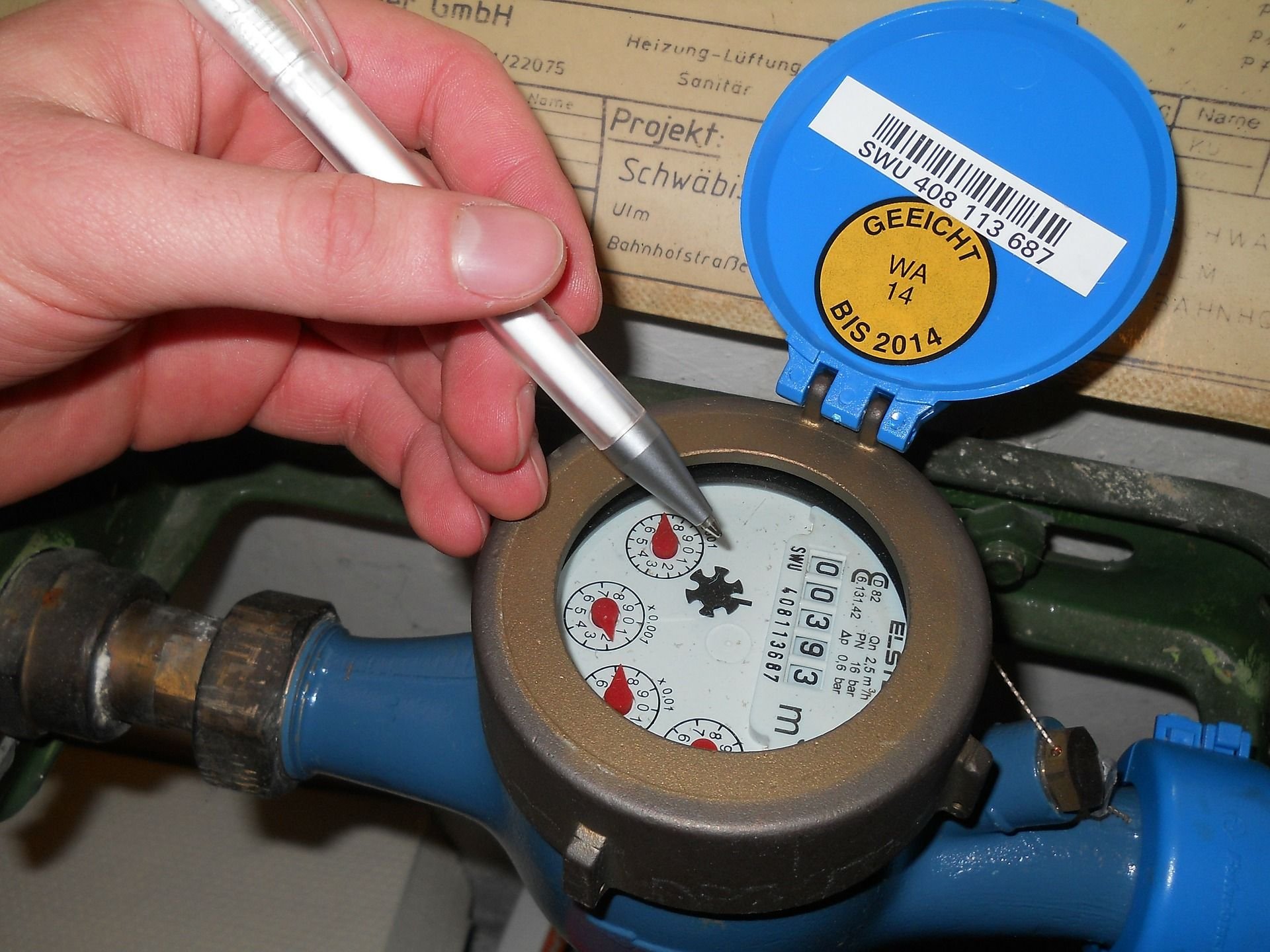 Wer hat an der Uhr gedreht? Werner Landgraf soll über 1000 Kubikmeter Wasser in einem Jahr verbraucht haben.