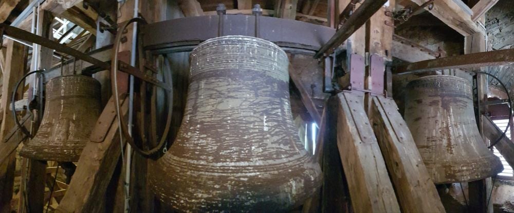 Früher oder später werden die Stahlgussglocken in St. Marien verstummen. Die Kirche soll deshalb neue Bronzeglocken bekommen.