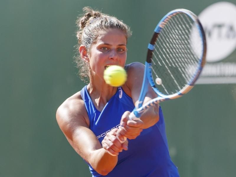 Auch Julia Görges ist in Cincinnati bereits ausgeschieden. Foto: Salvatore Di Nolfi/KEYSTONE