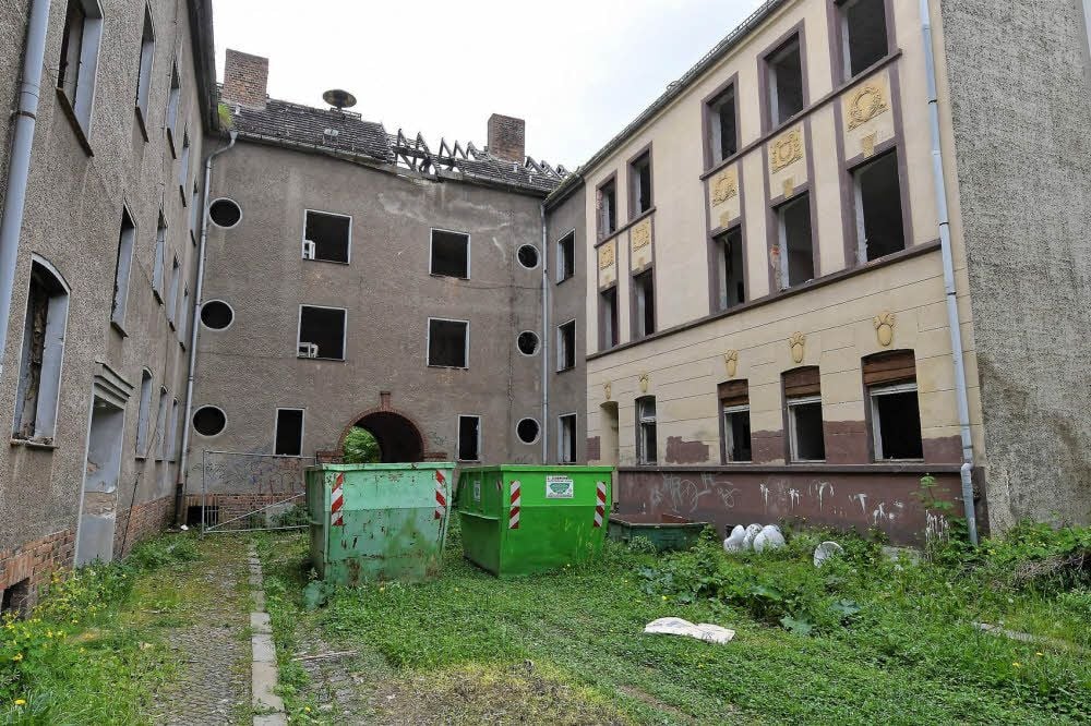 Die Tornauer Straße 28 bis 34, auch bekannt als „Karnickel“ , wird abgerissen.