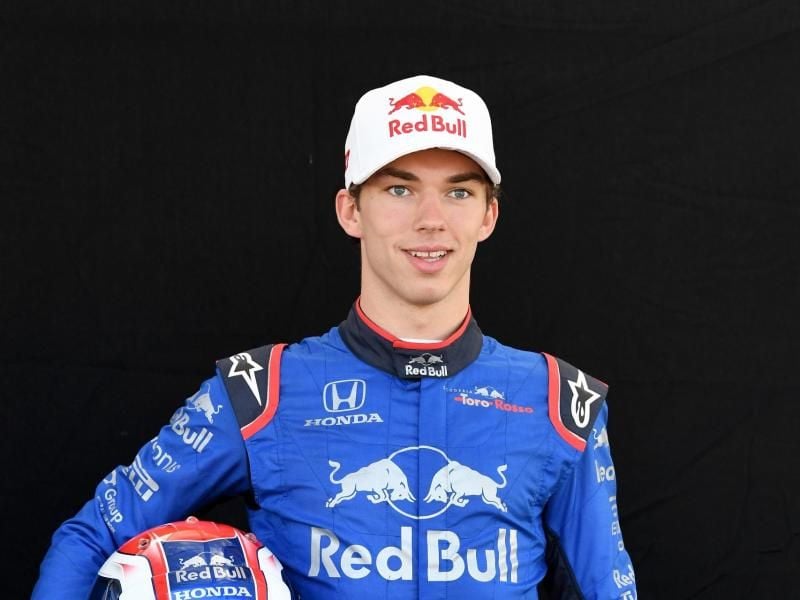 Der Franzose Pierre Gasly bekommt ein Cockpit bei Red Bull als neuer Kollege von Max Verstappen. Foto: Joe Castro/AAP