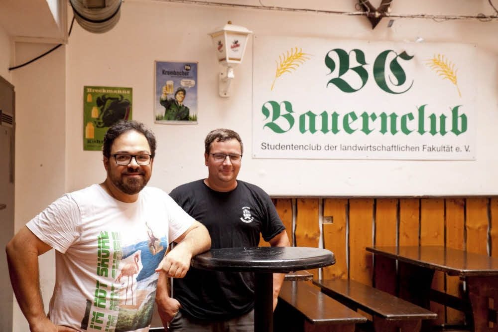 Lars Wohlfarth (links) und Carl Senkel sind die Chefs im Bauernclub.