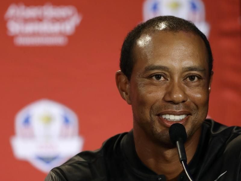 Golf-Star Tiger Woods wird beim diesjährigen Ryder Cup zum ersten Mal seit 2012 wieder für das US-Team dabei sein. Foto: Matt slocum/AP