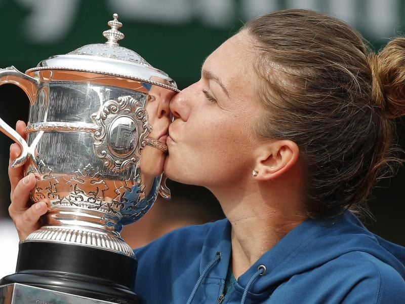Simona Halep hat ihren ersten Grand-Slam-Titel geholt. Foto: Michel Euler