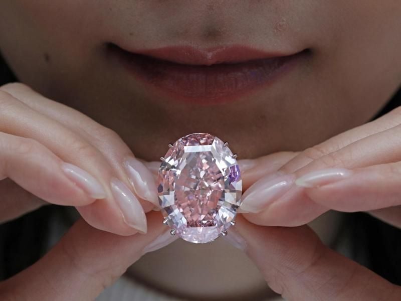 Der Super-Diamant „Pink Star” hat einen neuen Besitzer. Foto: Vincent Yu