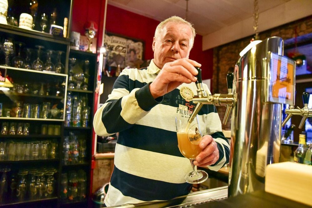 Das letzte Bier ist gezapft - Paul Kunze geht in den (Un)Ruhestand.