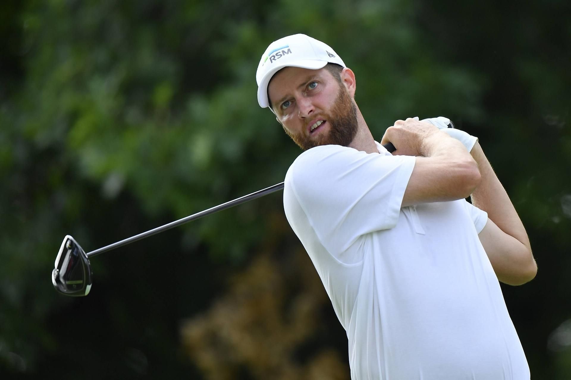 US-Golfer Chris Kirk, hier bei einem Turnier im Juli 2018.