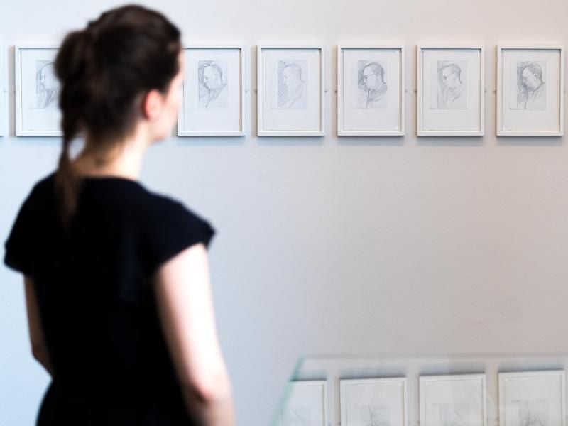 Variationen eines Fotos: Der vielfache Gerhard Richter. Foto: Monika Skolimowska