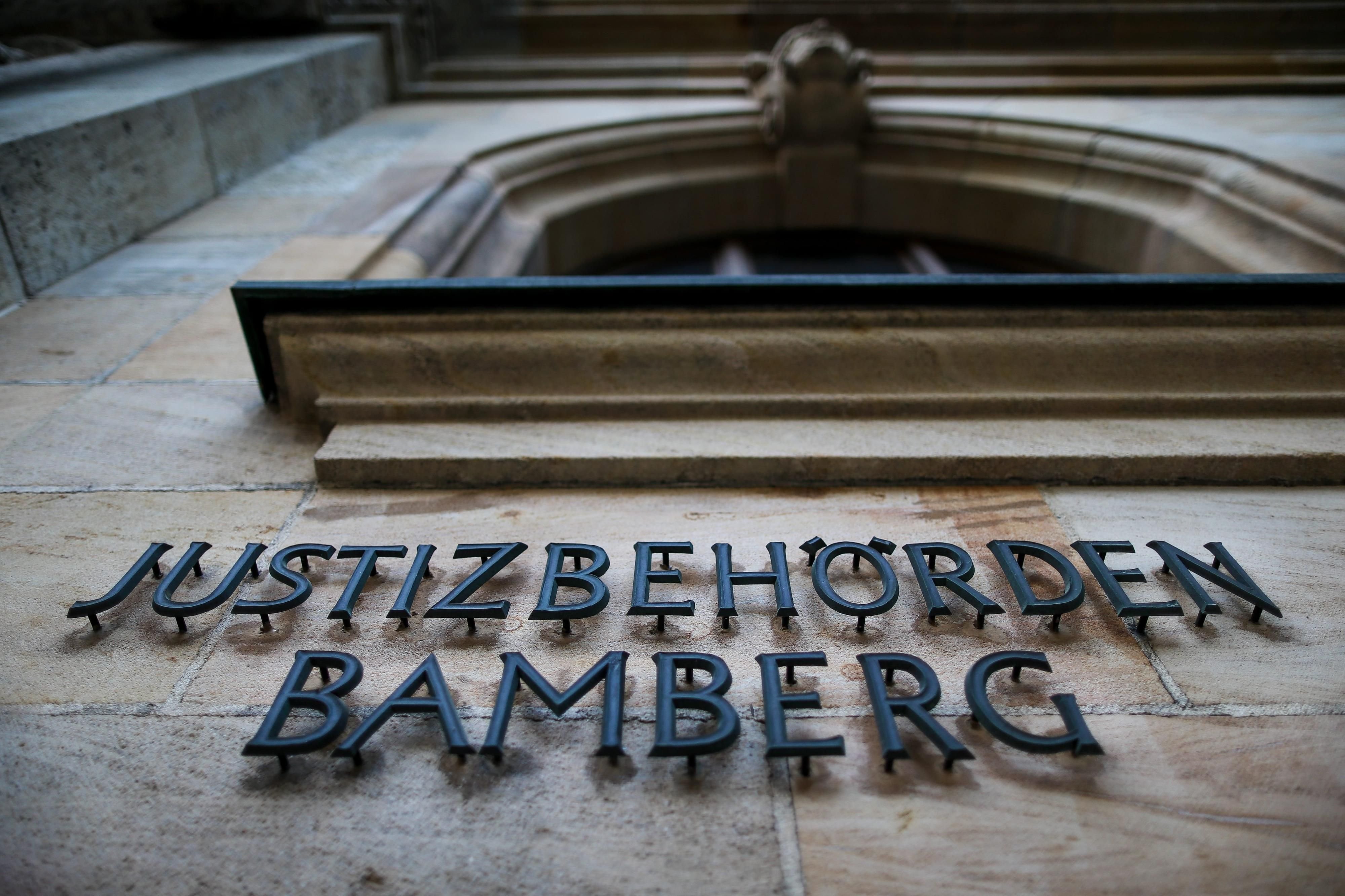 Das Gebäude der Justizbehörden in Bamberg