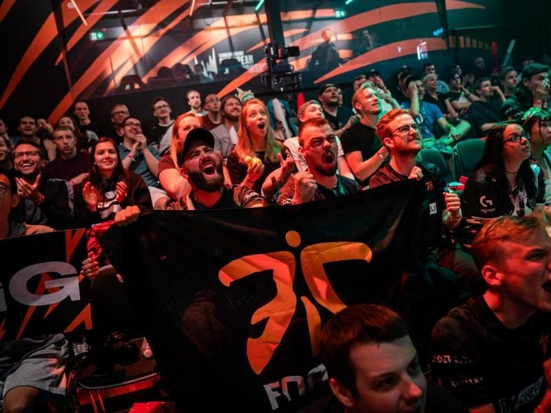 Die Fans haben Fnatic zum Sieg gegen G2 Esports getragen. Foto: Riot Games