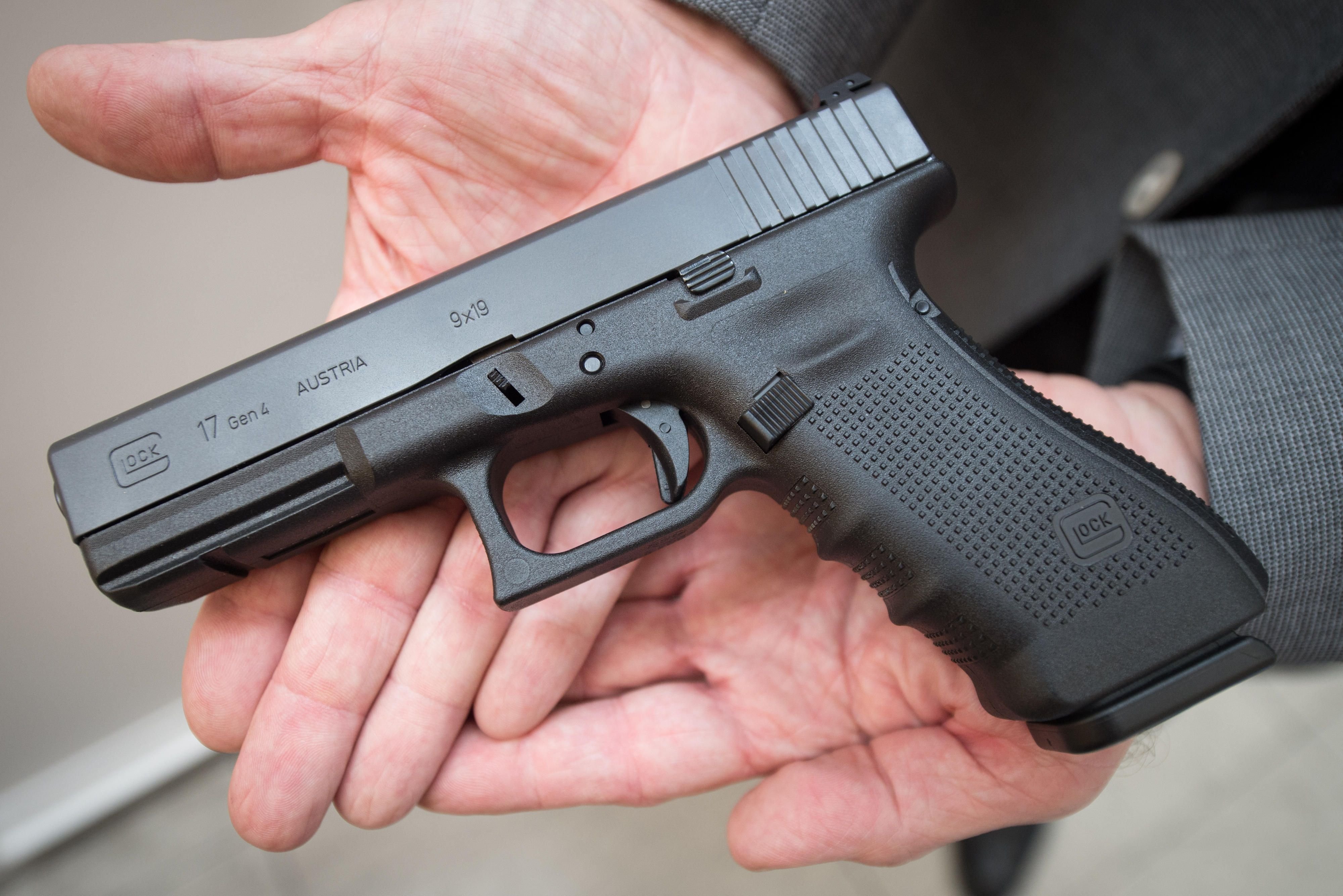 Mit einer Waffe des Typs "Glock 17" hatte der Amokläufer in München geschossen.