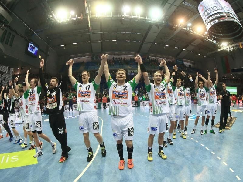 Frisch Auf Göppingen zieht ins Final Four des EHF-Pokals ein. Foto: Jens Wolf/Archiv