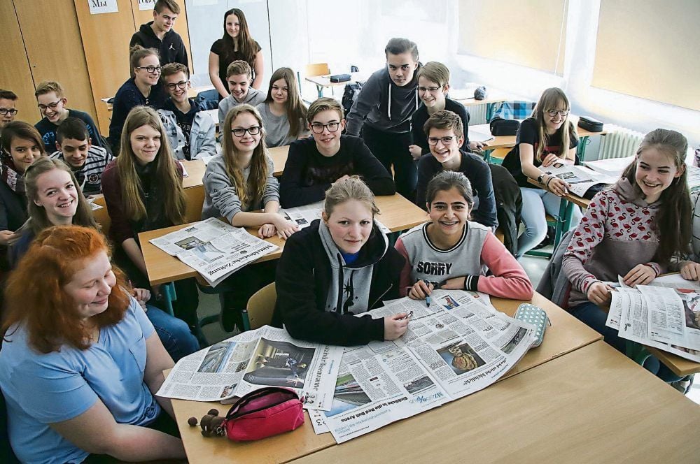 Projekt Klasse 2.0: Im vergangenen Jahr war die Klasse 8 des Humboldt-Gymnasiums in Hettstedt beim Projekt dabei.