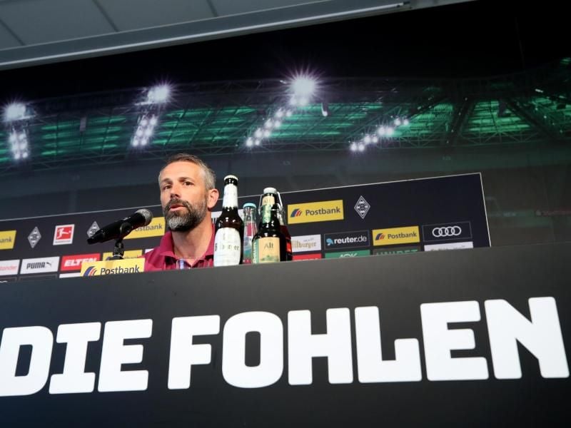 Trainer Marco Rose bei seiner Vorstellung in Mönchengladbach. Foto: Roland Weihrauch