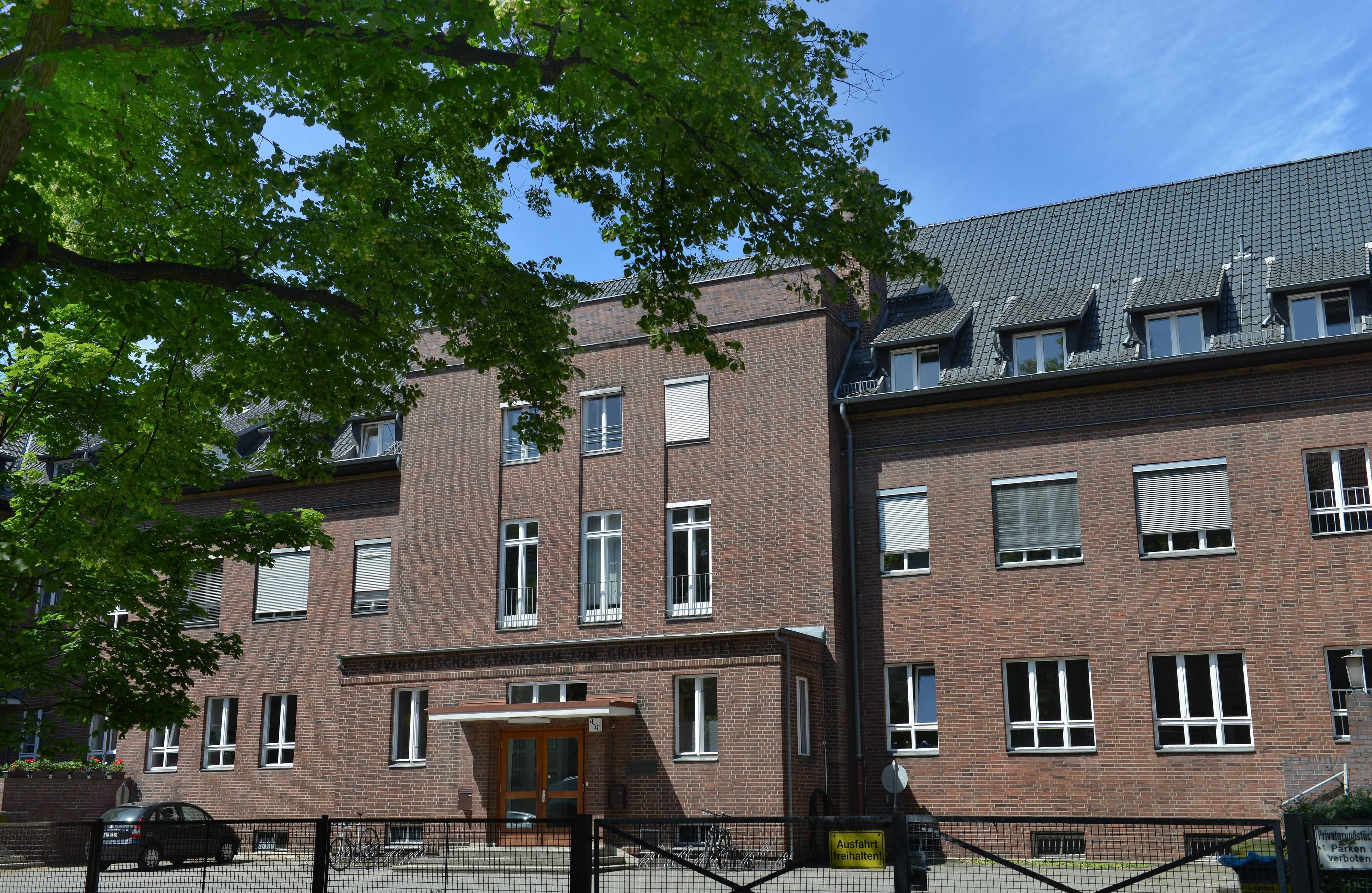 Das Evangelische Gymnasium zum Grauen Kloster in Berlin-Wilmersdorf.