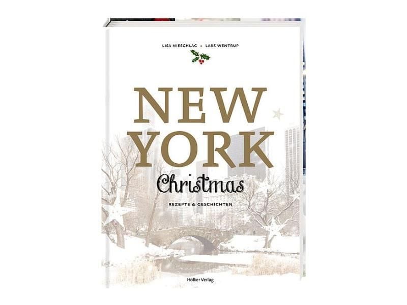 Wiedereinstieg auf Platz fünf der Ratgeber-Bestsellerliste: „New York Christmas” von Lisa Nieschlag und Lars Wentrup. Foto: Hölker Verlag/dpa