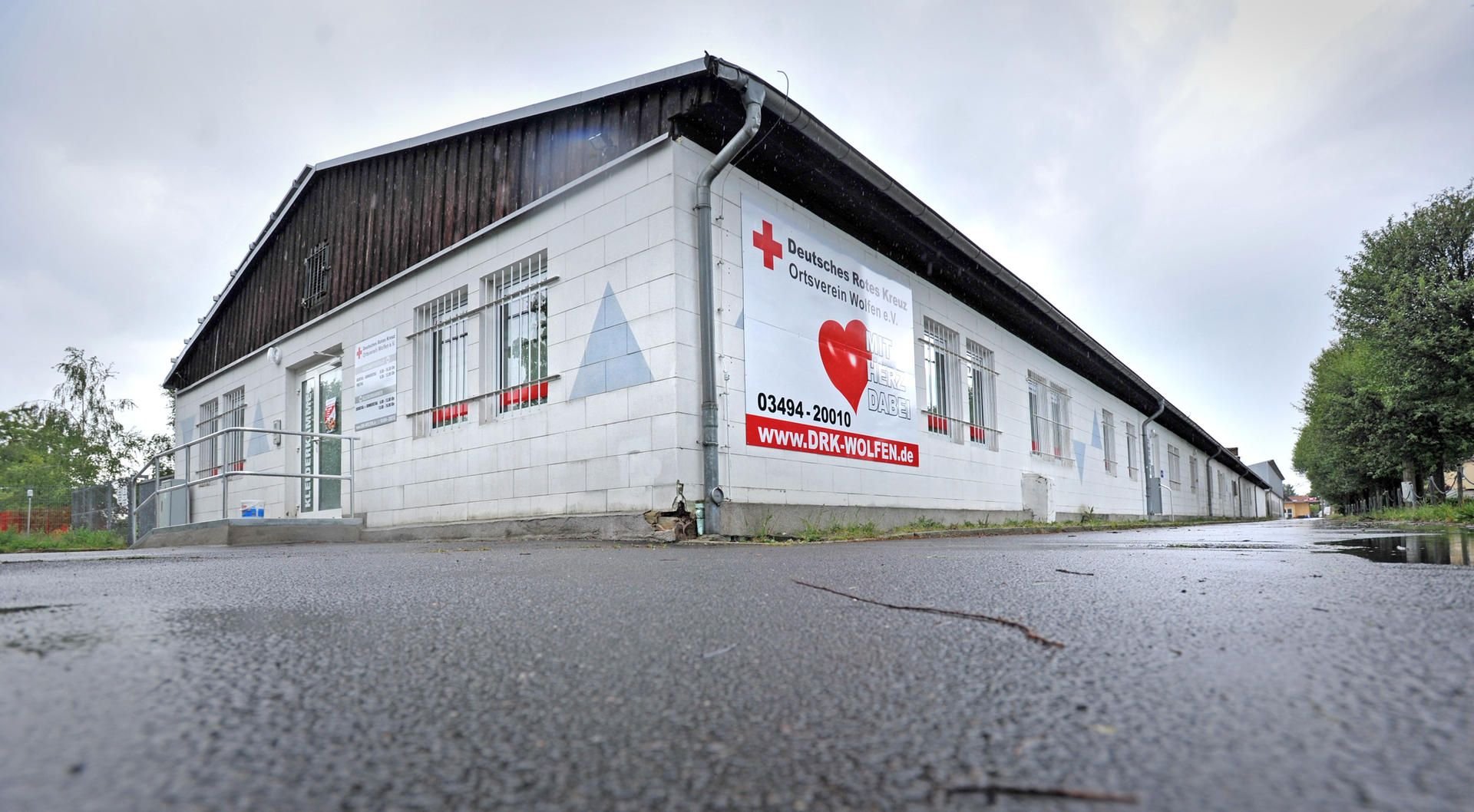 Die Kleiderkammer in Wolfen