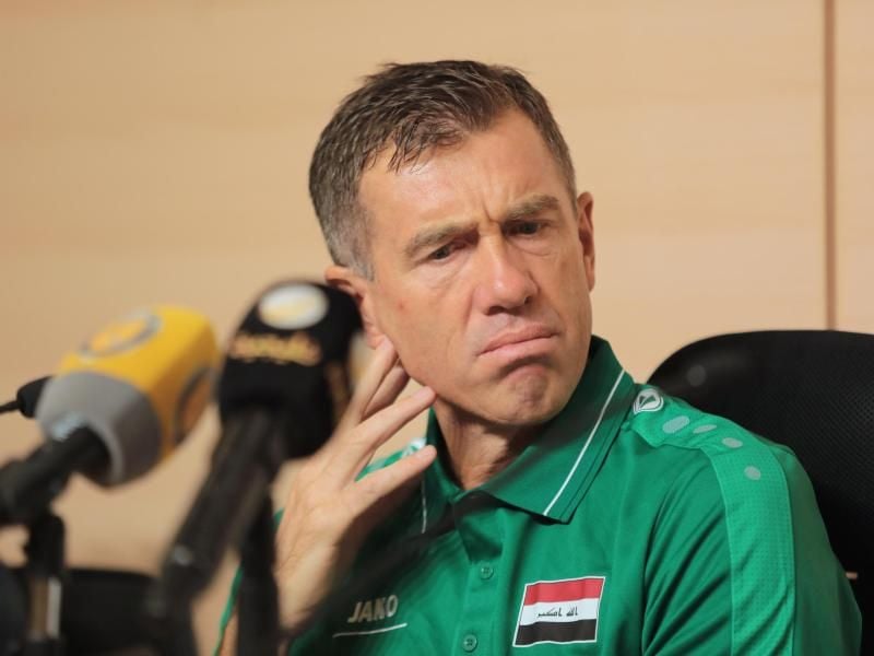 Srecko Katanec, Trainer der irakischen Nationalmannschaft. Foto: -/Saudi Press Agency/dpa/Archivbild