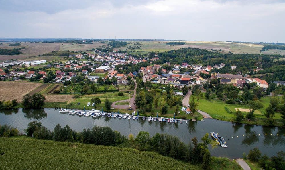 Brachwitz aus der Luft