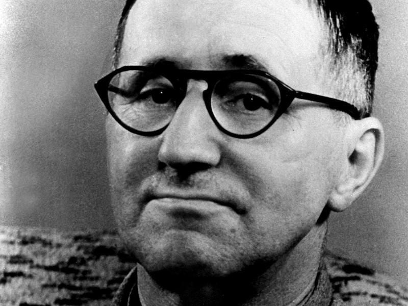 Der junge Bertolt Brecht. Foto: dpa