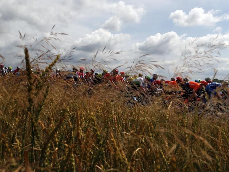 Bevor die Anstiege steiler werden, dürfen die Sprinter bei der 4. Etappe noch einmal auf ihre Chance hoffen. Foto: Thibault Camus/AP