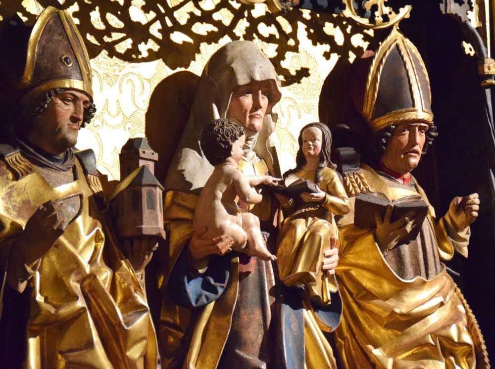 1699 wurde dieser Altar der damals neu gebauten Naumburger Kirche St. Othmar übereignet. 1915 kaufte ihn das Angermuseum Erfurt an. Nun ist er im Naumburger Dom zu sehen.