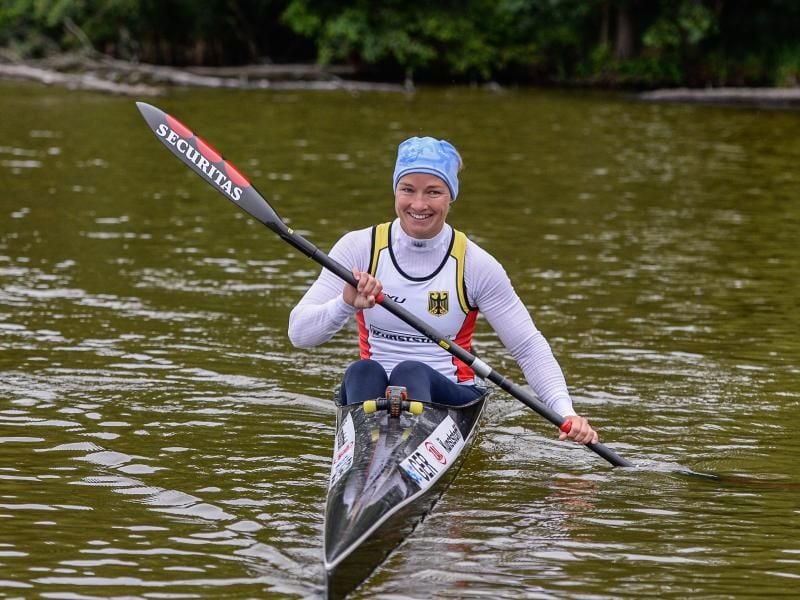 Conny Waßmuth startet für Deutschland in Rio im Kajak-Einer über 200 Meter. Foto: Wolfram Kastl