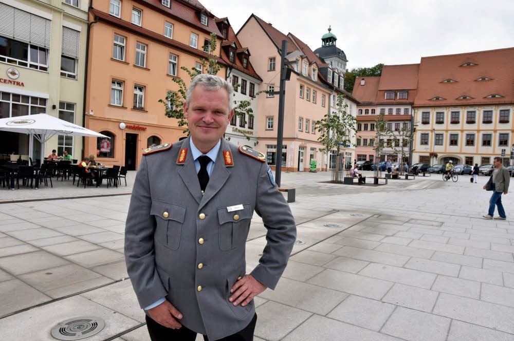 Den neuen Weißenfelser Marktplatz findet Bruno Most durchaus gelungen.
