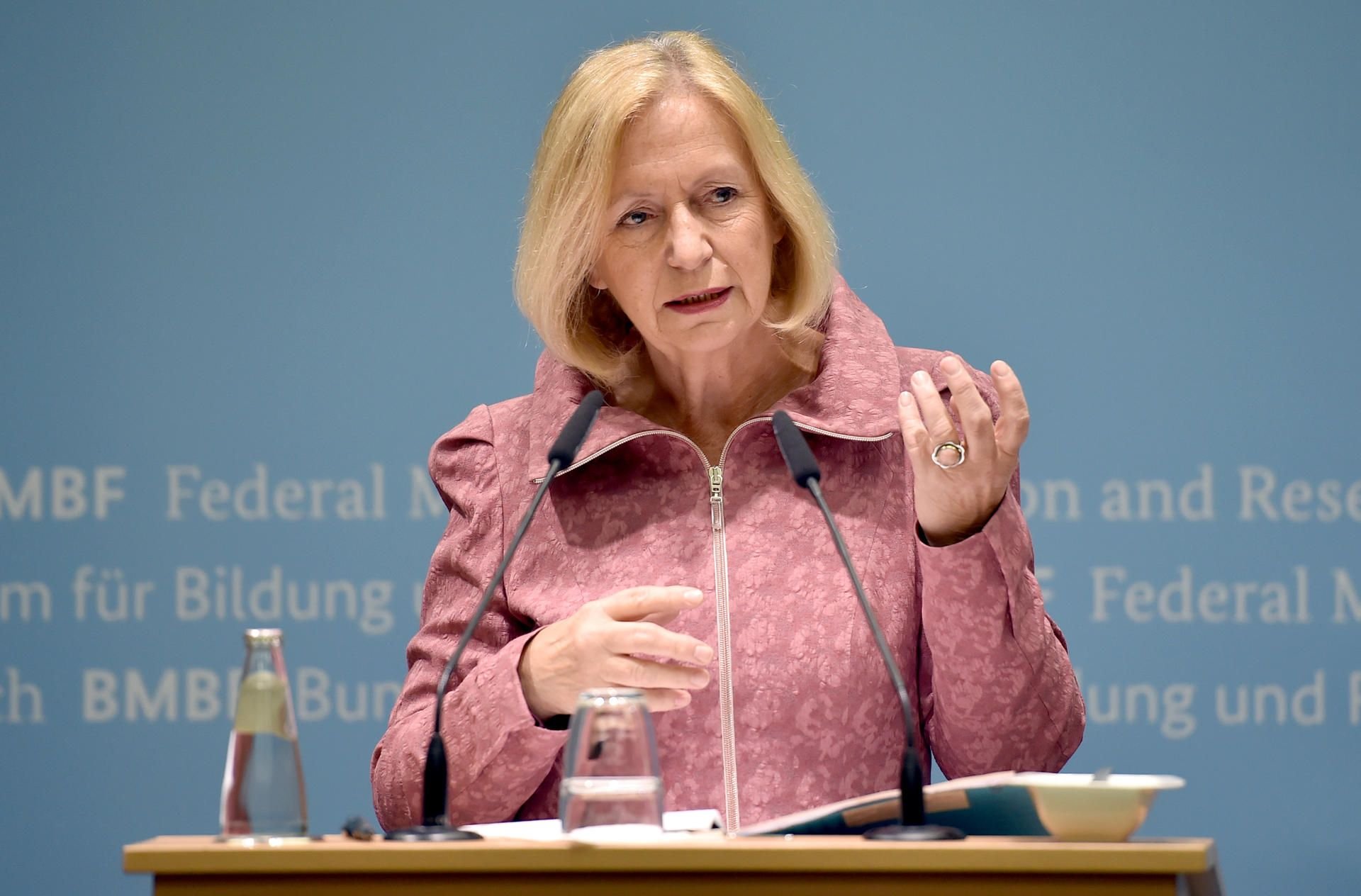 Bildungsministerin Johanna Wanka