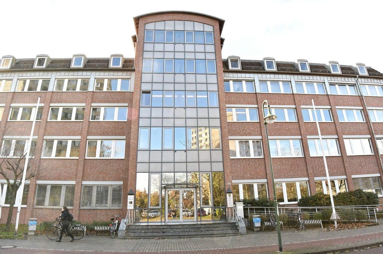 Das Gebäude des Landgerichtes in Dessau