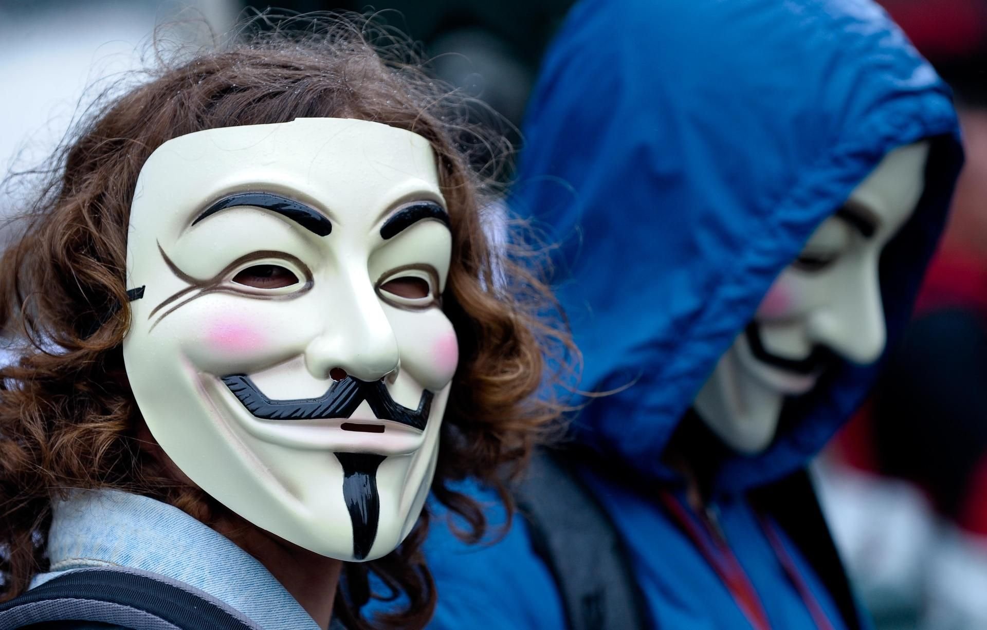 Aktivisten von Anonymous