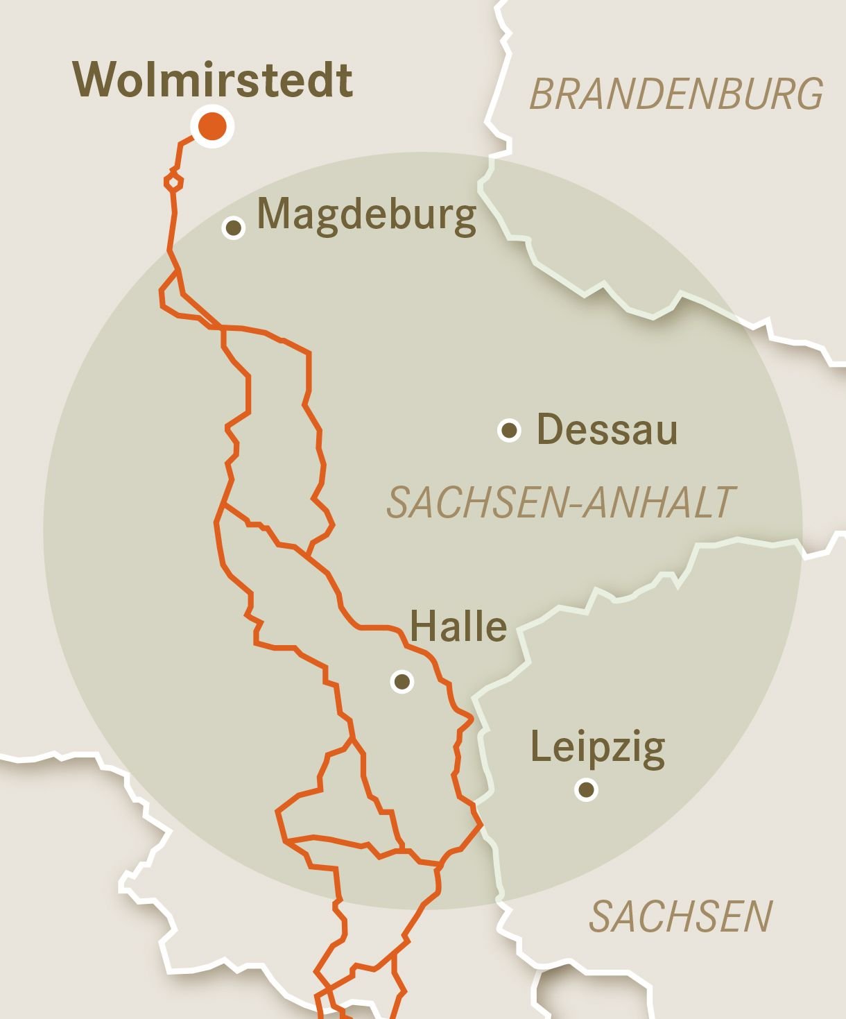Die sogenannte Gleichstromleitung soll weitgehend unter der Erde verlegt werden und beginnt in Wolmirstedt.