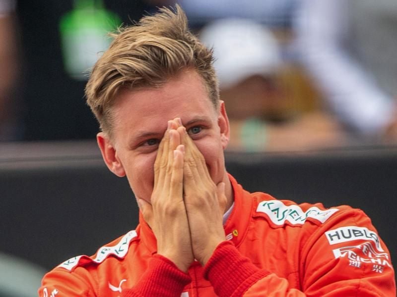 Gesamtführender der Formel 2: Mick Schumacher. Foto: Sebastian Gollnow/dpa