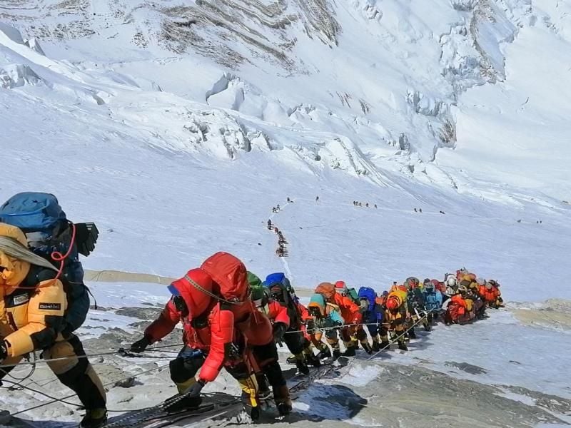 Die Erfolgschancen für Bergsteiger sind auf dem Mount Everest deutlich höher als noch vor Jahren. Foto: Rizza Alee/AP/dpa