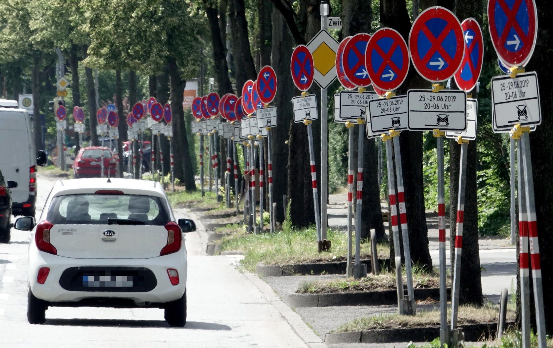 дорожные знаки в германии