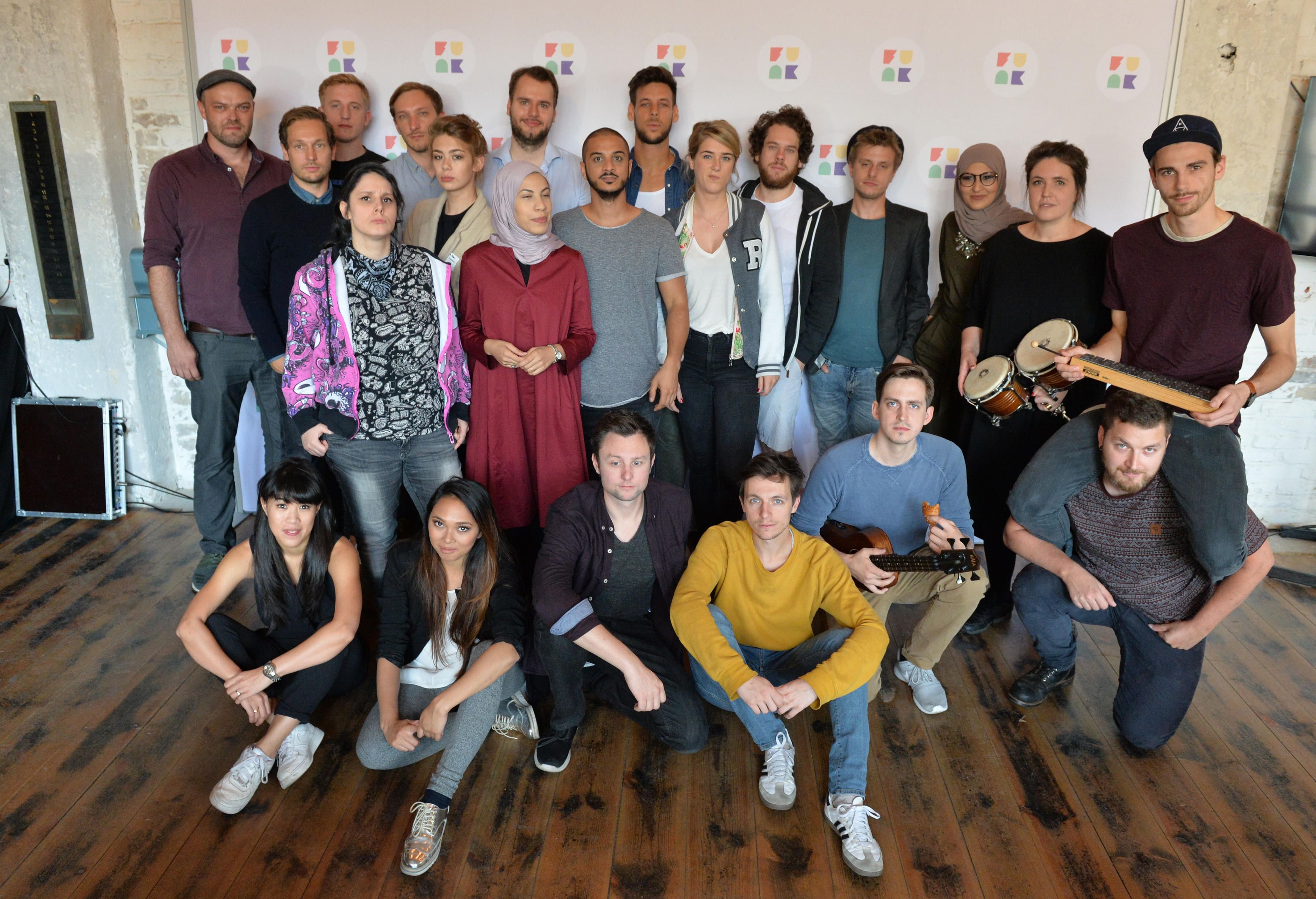 Moderatoren, Produzenten und Verantwortliche stellten am Donnerstag in Berlin „funk“, das neue "Junge Angebot" von ARD und ZDF, vor.