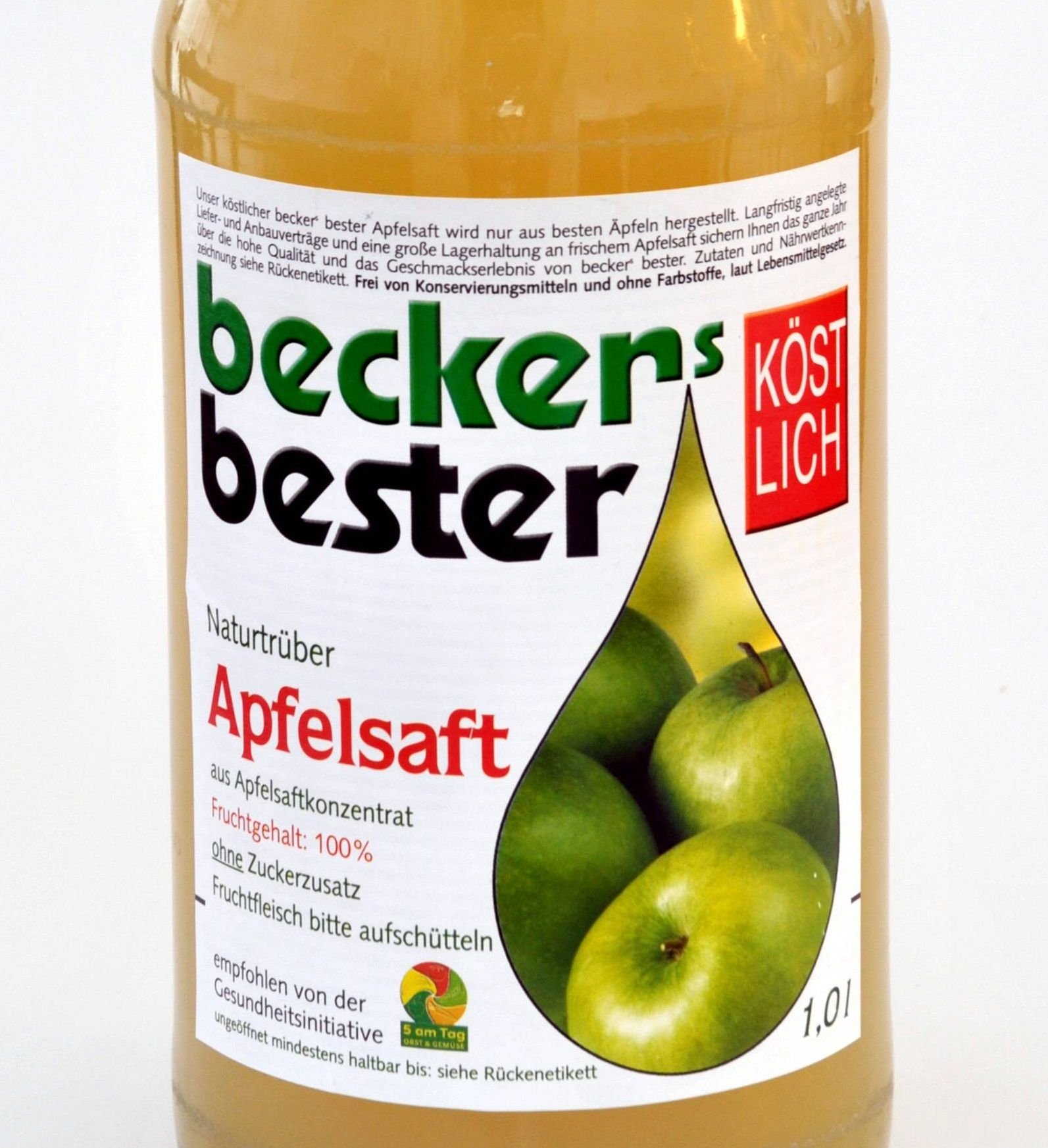 Apfelsaft von Beckers Bester