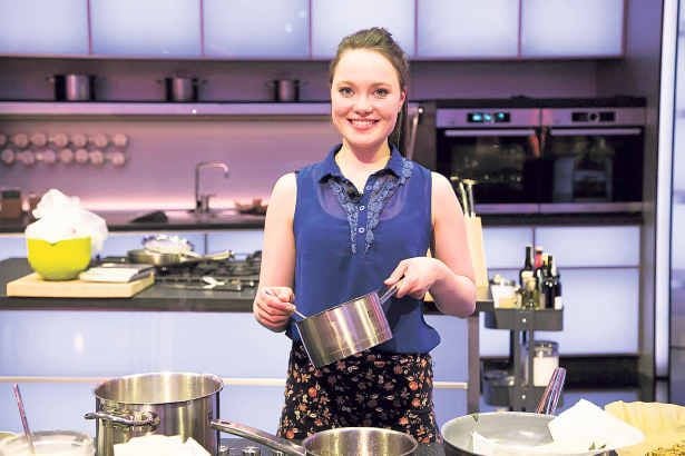 Die Dresdnerin Verena Leister will die Jury bei der Sat.1-Show „The Taste“ überzeugen.