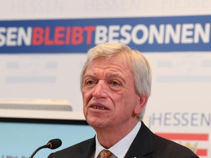 Volker Bouffier (CDU), Ministerpräsident des Landes Hessen. Foto: Arne Dedert/dpa/archivbild