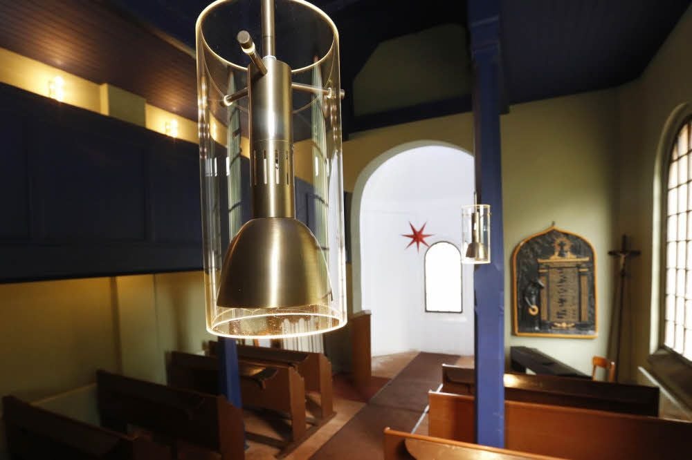 Auch innen ein Schmuckstück.