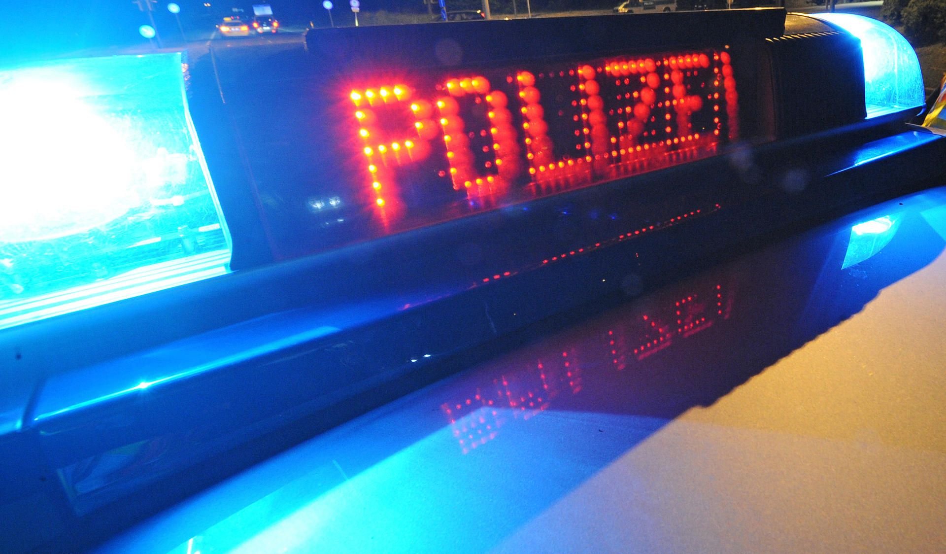Polizeieinsatz. (Symbolbild)