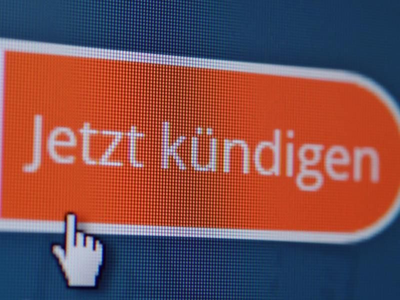 Im Online-Kundenbereich mit einem Klick kündigen - so einfach ist es nur selten. Foto: Andrea Warnecke