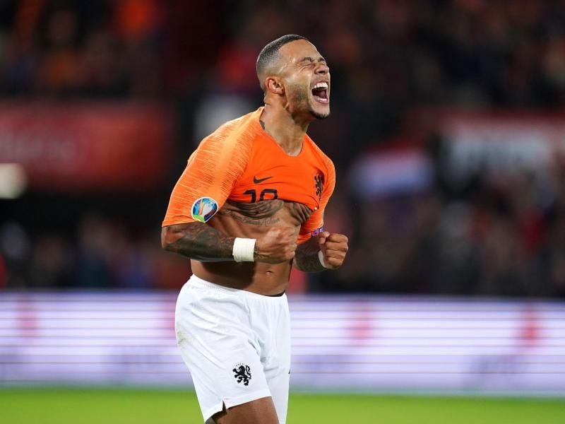 Fehlt den Niederlande in Weißrussland: Memphis Depay. Foto: John Walton/PA Wire/dpa